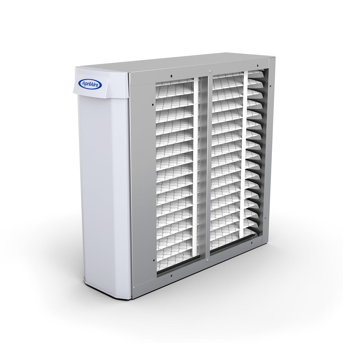 Aprilaire® 1310 High-Efficiency Air Cleaner, 600 to 1400 cfm Flow Rate, 20.38 in H x 6-3/4 in W, 18-1/16 in H x 15-7/8 in W x 20-1/8 in D Duct, Galvanized Steel