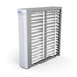 Aprilaire® 1510 High-Efficiency Air Cleaner, 3000 cfm Flow Rate, 32.06 in H x 8.63 in W, Metal