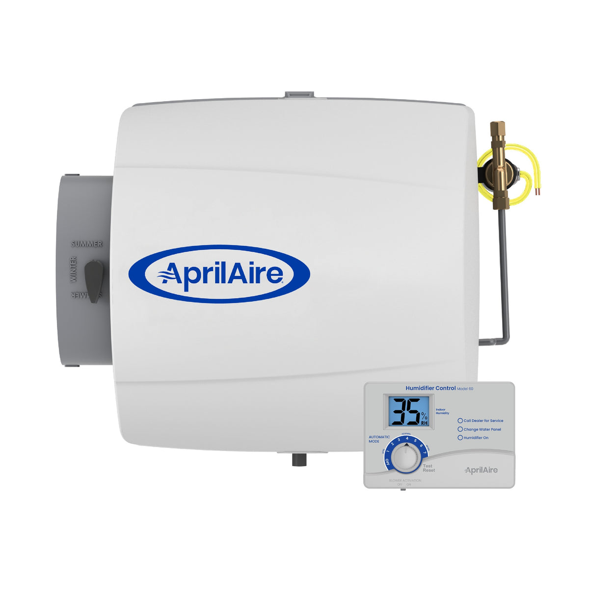 Bypass Whole House Humidifier - 0.5 Gph Evaporative