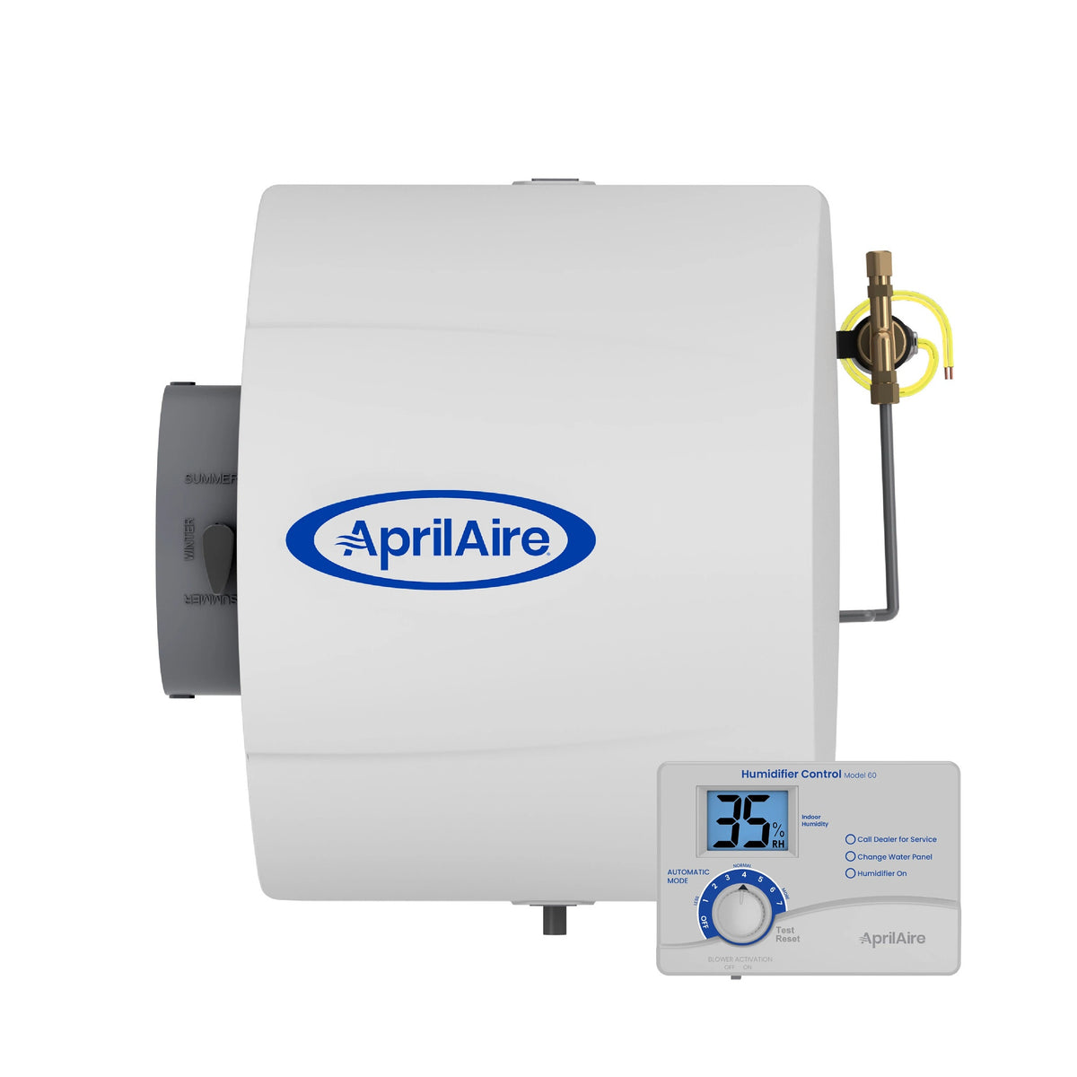 Bypass Whole House Humidifier - 0.7 Gph Evaporative