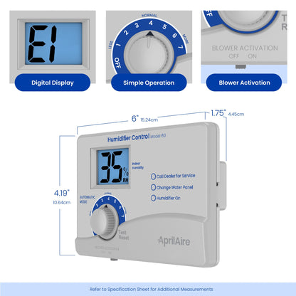 60 Automatic Digital Humidifier Control - AA60