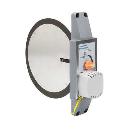 Automatic Slip-in Damper - 8" Dia - Steel