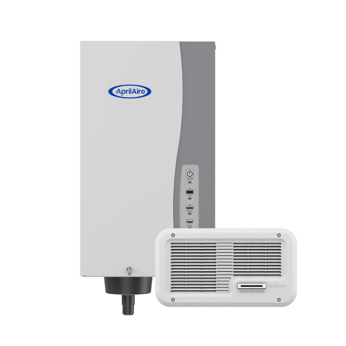 Ductless Steam Humidifier - Wall Mount - Metal/Plastic/Steel