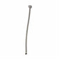 Aquaflo® MightyFlex™ SWC-120-PP Toilet Connector, Soft Cone Ballcock 7/8 in Inlet, Soft Cone Compression 3/8 in Outlet, Braided Stainless Steel Body