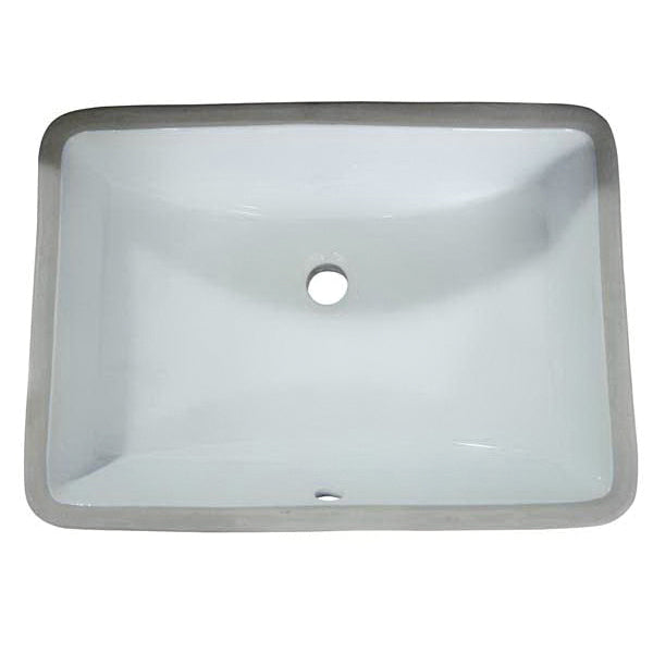 Premium - 20-7/8" Contemporary Bathroom Sink - Undermount