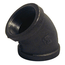 BLACK 45 ELBOW