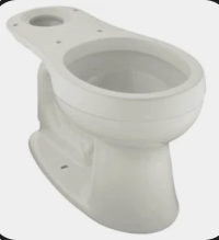 WP ELONGATED BOWL