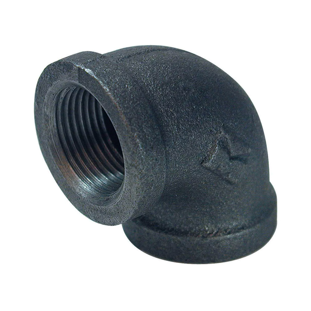 1-1/4 BLACK 90 ELBOW