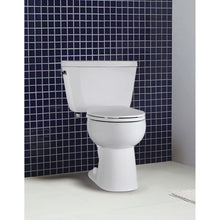 NIAGARA BARRON™ C44.303.01 ADA Height 2-Piece Toilet, Elongated Bowl, 17 in H Rim, 12 in Rough-In, 1.28 gpf, White, Import