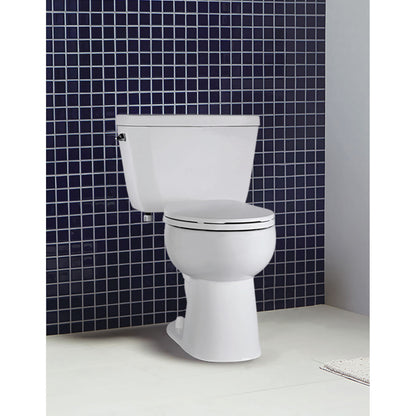 ADA Height 2-Piece Toilet - White - Floor Mount