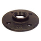 1 BLACK FLOOR FLANGE