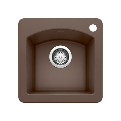 Diamond Bar Dual Mount 15" Bar Sink - Undermount