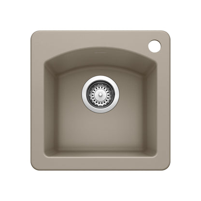 Diamond Bar Dual Mount 15" Bar Sink - Undermount