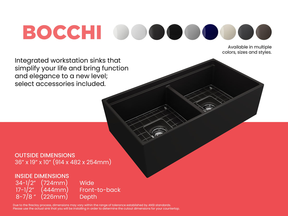 Contempo Step Rim - 10" Kitchen Sink - Matte Black