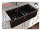 Contempo Step Rim - 10" Kitchen Sink - Matte Black