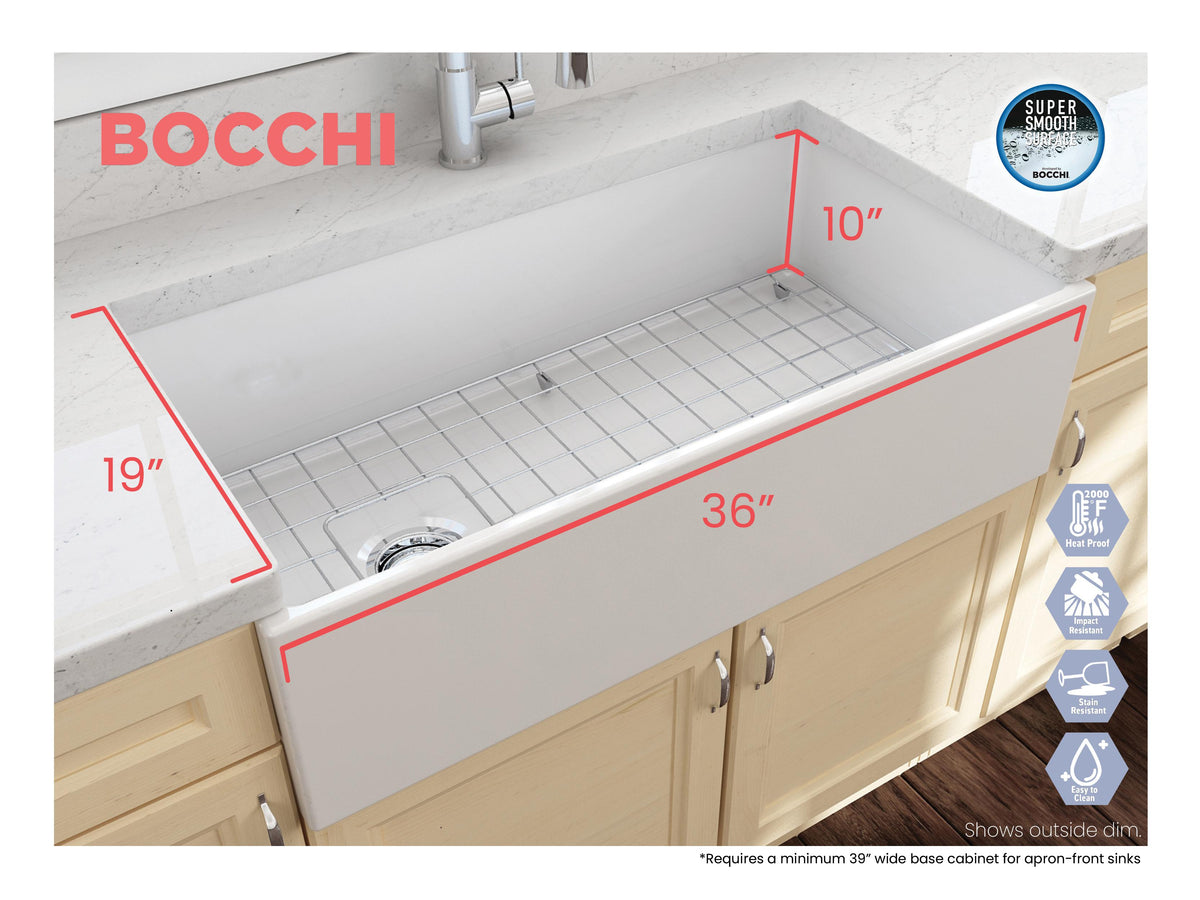 Contempo - 10" Contemporary Kitchen Sink - 1354-001-0120