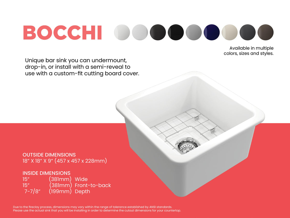 Sotto - Modern Bar Sink - Square Shape