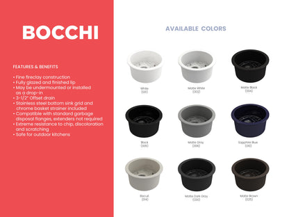 Sotto - Modern Bar Sink - Round Shape