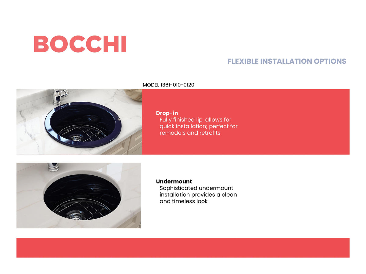 Sotto - Modern Bar Sink - Round Shape