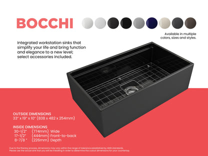 Contempo Step Rim - 10" Contemporary Kitchen Sink - Black