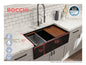 Contempo Step Rim - 10" Contemporary Kitchen Sink - Black