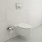 BOCCHI A0337-001 Modern Toilet Seat, Milano, Elongated Bowl, Duroplast, White, Slow Close Hinge, Import