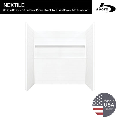 Nextile - Professional 4-Piece Wall Kit - Alcove