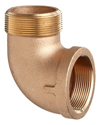 BRASS 90 ST ELBOW
