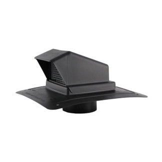 4 BLACK PLASTIC VENT