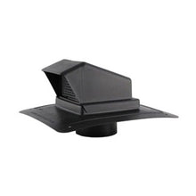 4 BLACK PLASTIC VENT