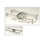B-Line RediMount BA50F Fan/Fixture Hanger, For Use With Seismic Area and Acoustical Tee Fasteners, Steel, Ceiling mount