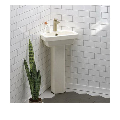 Resort - 17-3/4" Contemporary Corner Bathroom Sink