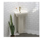 Resort - 17-3/4" Contemporary Corner Bathroom Sink