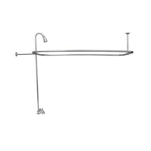 Rectangular Tub/Shower Convertor Unit - Wall Mount - 4 GPM