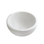 Barclay 4-440WH Capri™ Basin, Round Shape, 14 in Dia x 6-1/2 in H, Above-Counter Mount, Fireclay, White, Import