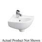 Petite - Contemporary Corner Basin - Wall Mount