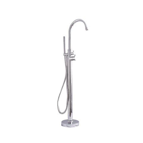 Burney - Freestanding Tub Filler - 6 GPM - Brass