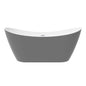 Nairobi - _ATDSN67MIG Contemporary Double Slipper Tub