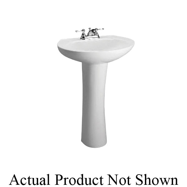 Column Only - Vitreous China - Bathroom Sink
