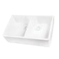 Jolie - Contemporary Apron Front Farmer Sink - Fireclay