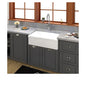 Lettie - Band Apron Front Farmer Sink - Fireclay