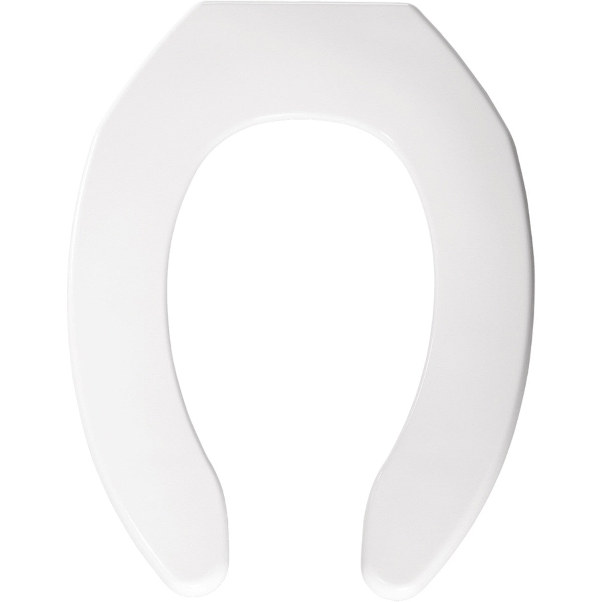 1055SSC - Heavy Duty Toilet Seat - White - Elongated