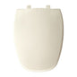 Bemis® 1240205 346 1240205 Toilet Seat, Elongated Bowl, Closed Front, Biscuit, Concealed Hinge, Domestic