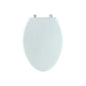 Bemis® 1900 000 1900 Heavy Duty Toilet Seat, Elongated Bowl, Closed Front, White, Concealed Hinge