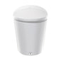 Bemis® S5000E 000 Integrated Smart Bidet Toilet System, Sanctuary 5000™, Elongated Bowl, 17 in H Rim, 12 in Rough-In, 1.28 gpf, White, Import
