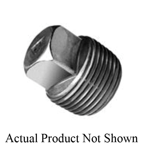 3/4" Solid Square Head Pipe Plug - Steel - Nptf