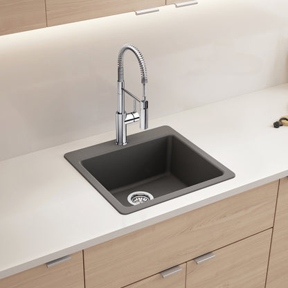 Blanco LIVEN 21 Single Bowl Dual Mount Kitchen Sink
