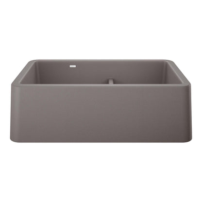 Blanco IKON 33 1-3/4 Low Divide Double Bowl Apron-Front Farmhouse Sink