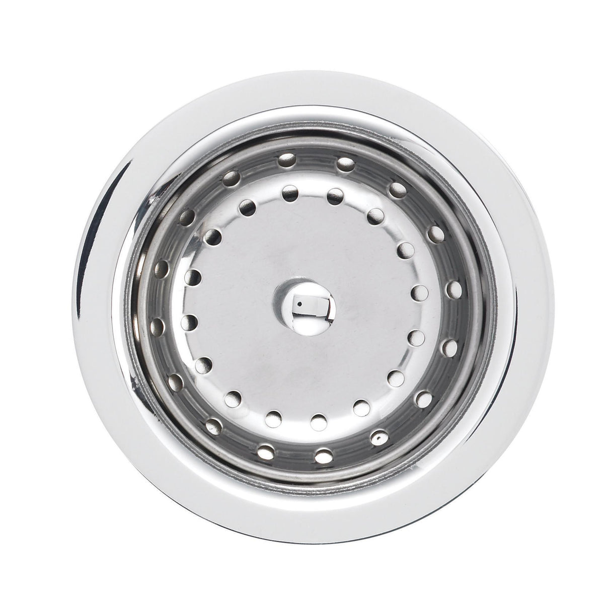 Deluxe Strainer - Stainless Steel - Polished Chrome