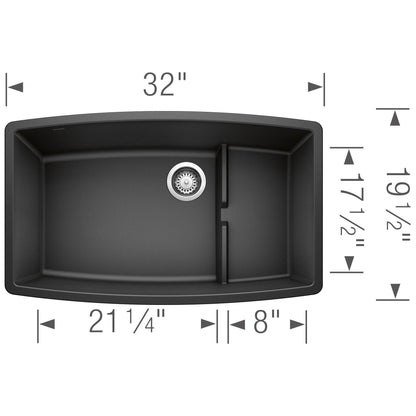 Performa Cascade Single Bowl Undermount - Kitchen Sink